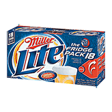 Miller Lite Beer Fridge Pack 12 Oz Right Picture